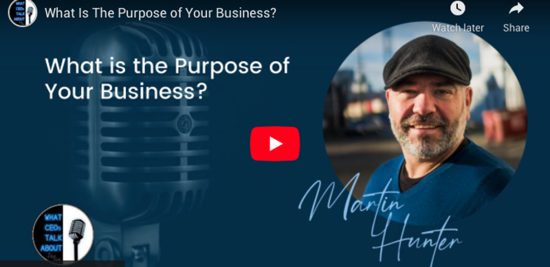 What is the Purpose of your Business?